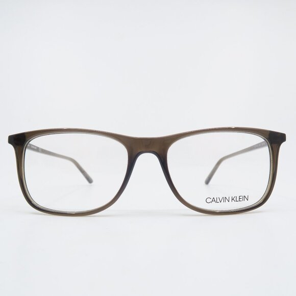 Calvin Klein CK19513 201 55mm Brown Square Men's New Eyeglasses. - Picture 1 of 6